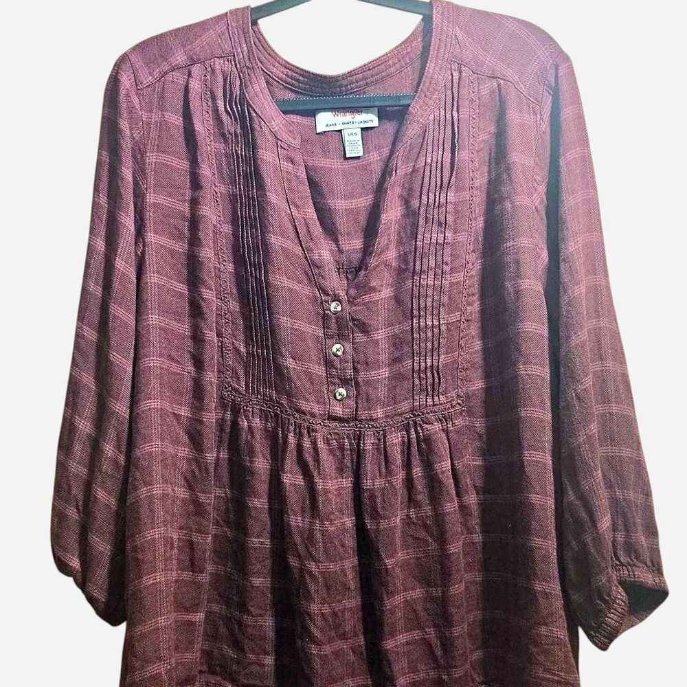 Wrangler Women's Babydoll Blouse